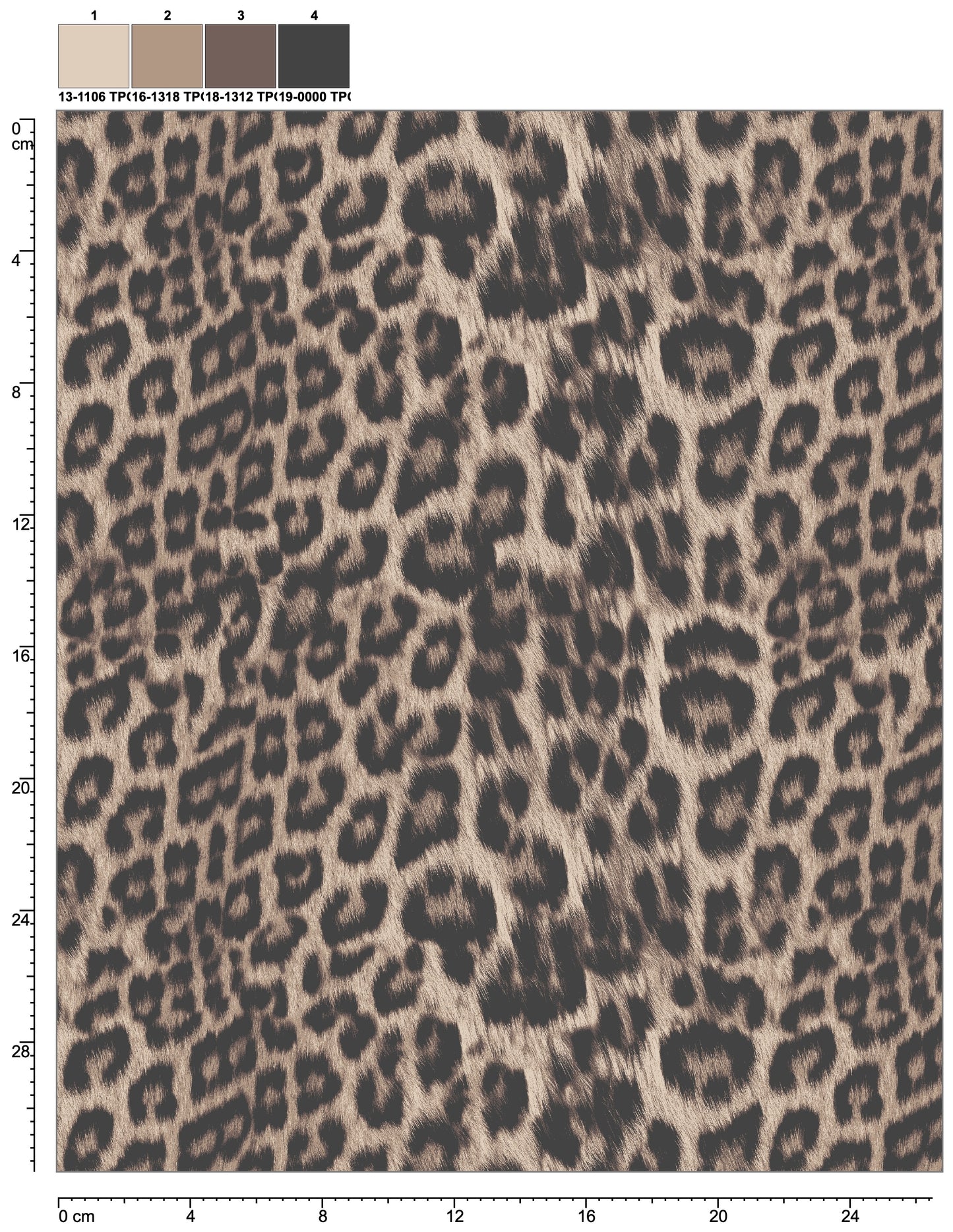 Tela Punto estampado Angora print Lemus