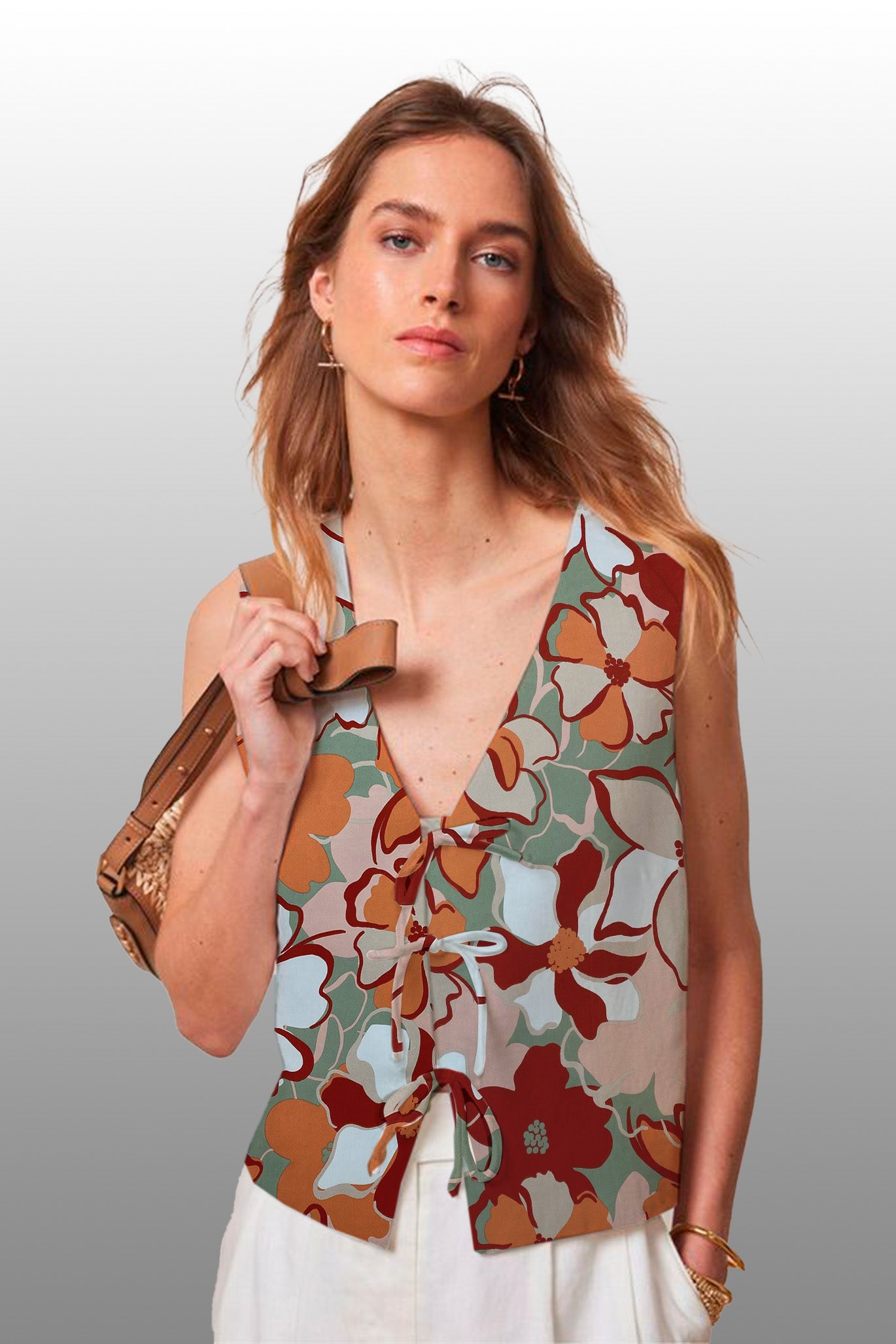 Tela Azores Print Marla