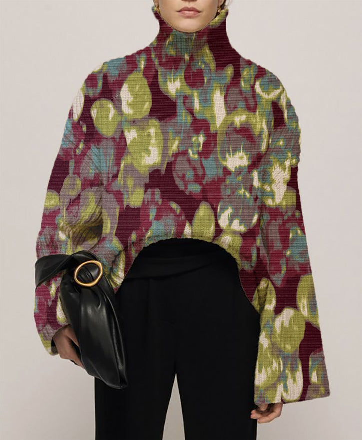 Tela Punto estampado Angora print Anselma