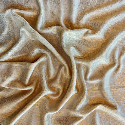 TELA PUNTO JERSEY VELVET FOIL BURKINA