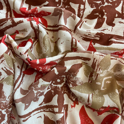 Tela Linen Print #088 Moore