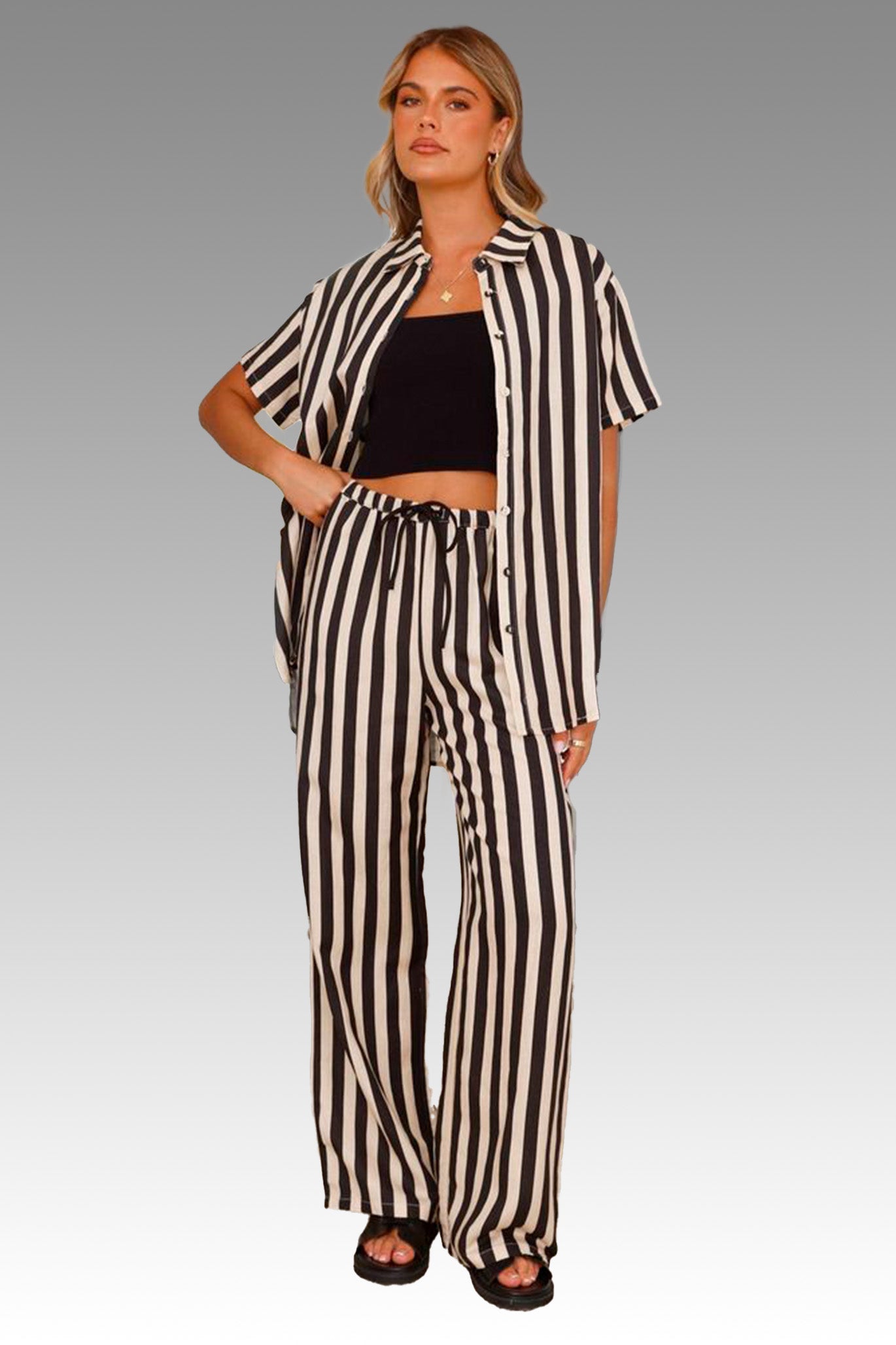 Tela Martinica Stripe 14